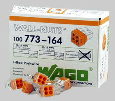 WAGO Durchgangs-Verbinder 4 mm mit Hebel WAGO Durchgangs-Verbinder 4 mm mit Hebel